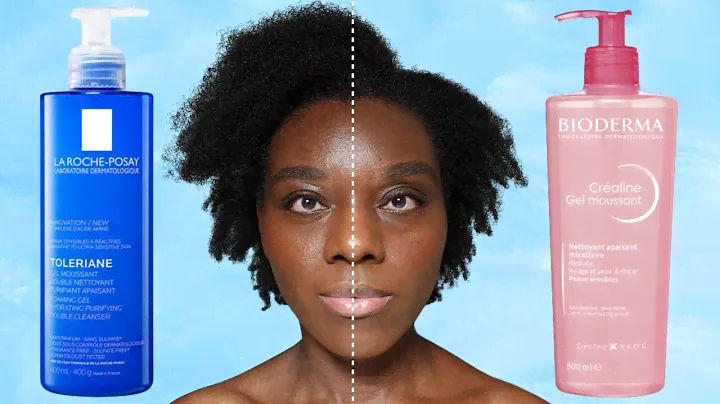 LRP Tolériane gel moussant double nettoyant VS Bioderma Créaline gel moussant micellaire