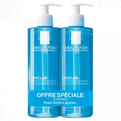 LA ROCHE-POSAY GEL MOUSSANT PURIFIANT 2X 400 ML-1