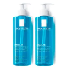 Ля Рош Позе Комплект Очищающий гель Effaclar Gel Moussant Purifiant, 2*400 мл (La Roche-Posay, Effaclar)
