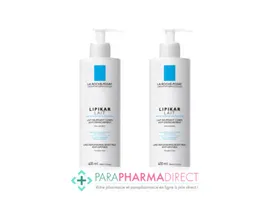 La Roche Posay Lipikar Lait Relipidant Corps Anti-Dessechement 2x400mlLot × 2