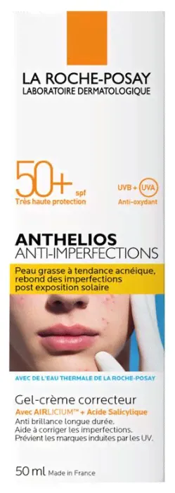 La Roche-Posay гель Anthelios Anti-Imperfection, SPF 50, 50 мл