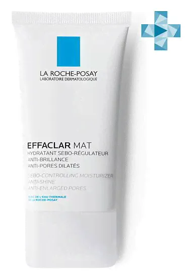 LA ROCHE POSAY Эфаклар МАТ Матирующая себорегулирующая увлажняющая эмульсия 40мл