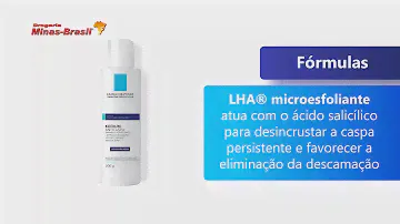 Shampoo Kerium Anti Caspa La Roche Para Cabelos Oleosos 200ml | Drogaria Minas Brasil