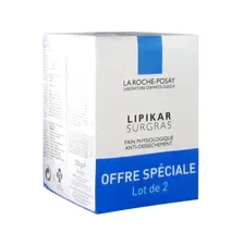 Ля Рош-Позе Липикар мыло (La Roche-Posay, Lipikar) 2х150г