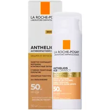 LA ROCHE-POSAY ANTHELIOS AGE CORRECT CC Крем для Лица Антивозрастной Солнцезащитный Тонирующий SPF50